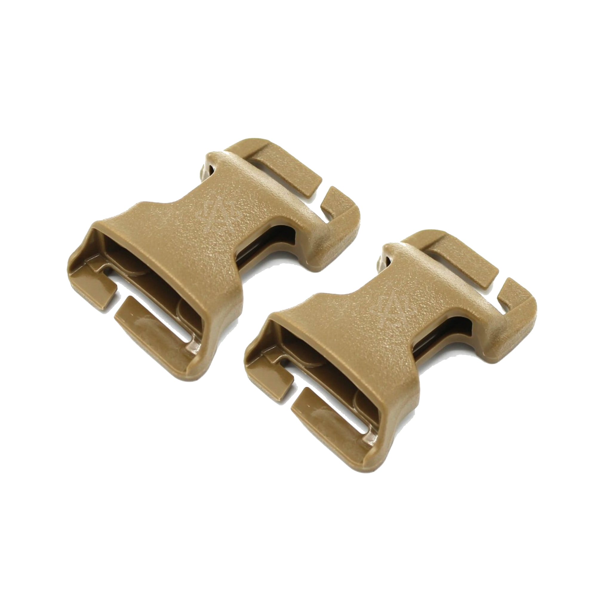 Esstac 1 Inch Female ITW QASM Buckle Set of 2 - Tactical Gear Accessories for Military, Hiking & Outdoor Adventures