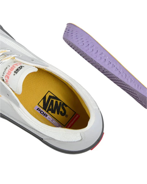 VANS Skate Curren Caples Shoes - Grey Skateboarding Sneakers for Men & Women | Durable & Comfortable for Streetwear, Casual Wear & Skateboarding