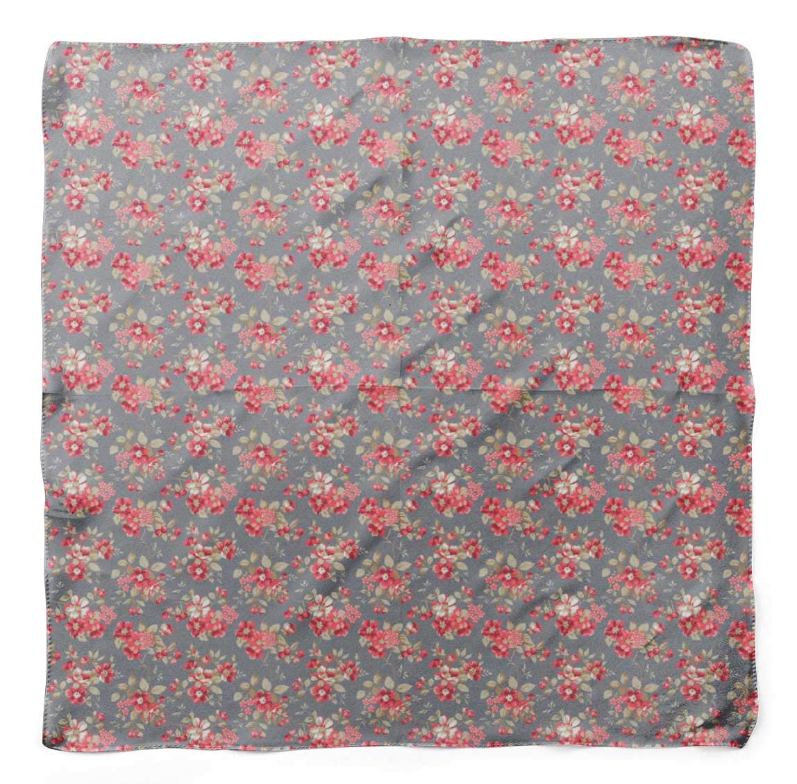 Bimba Printed Pure Silk Scarf for Women - Elegant Hair Wrap, Neck Scarf & Head Bandana - Perfect for Travel, Parties & Everyday Fashion Accessories