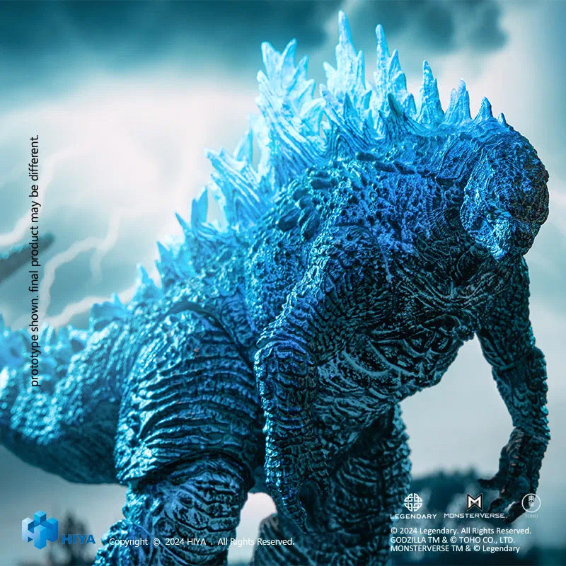 HIYA 7-inch 18cm Godzilla x Kong The New Empire Energized Godzilla Action Figure - Collectible Movie Toy for Display & Play | Perfect for Fans, Gift Giving & Home Decor