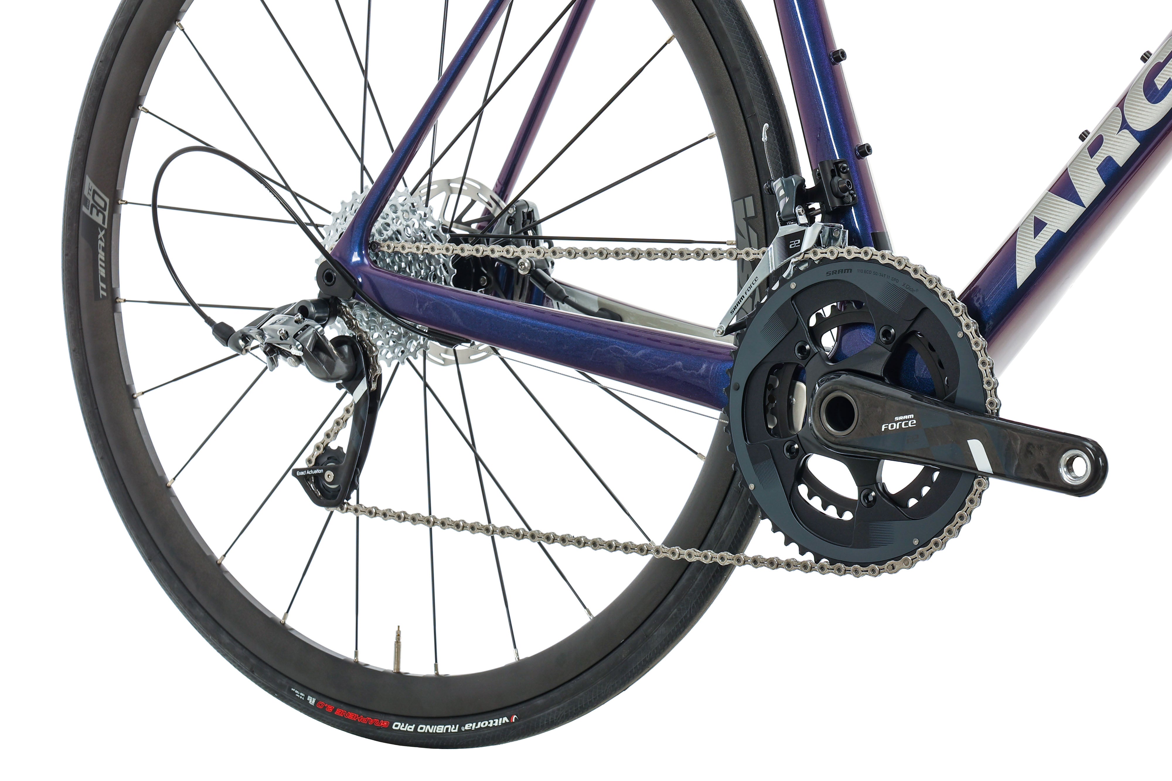 Argon 18 Gallium Disc Force 22 Road Bike 2023 - Medium Size Carbon Frame, Shimano Ultegra Groupset | Perfect for Racing, Endurance Training & Long-Distance Road Cycling