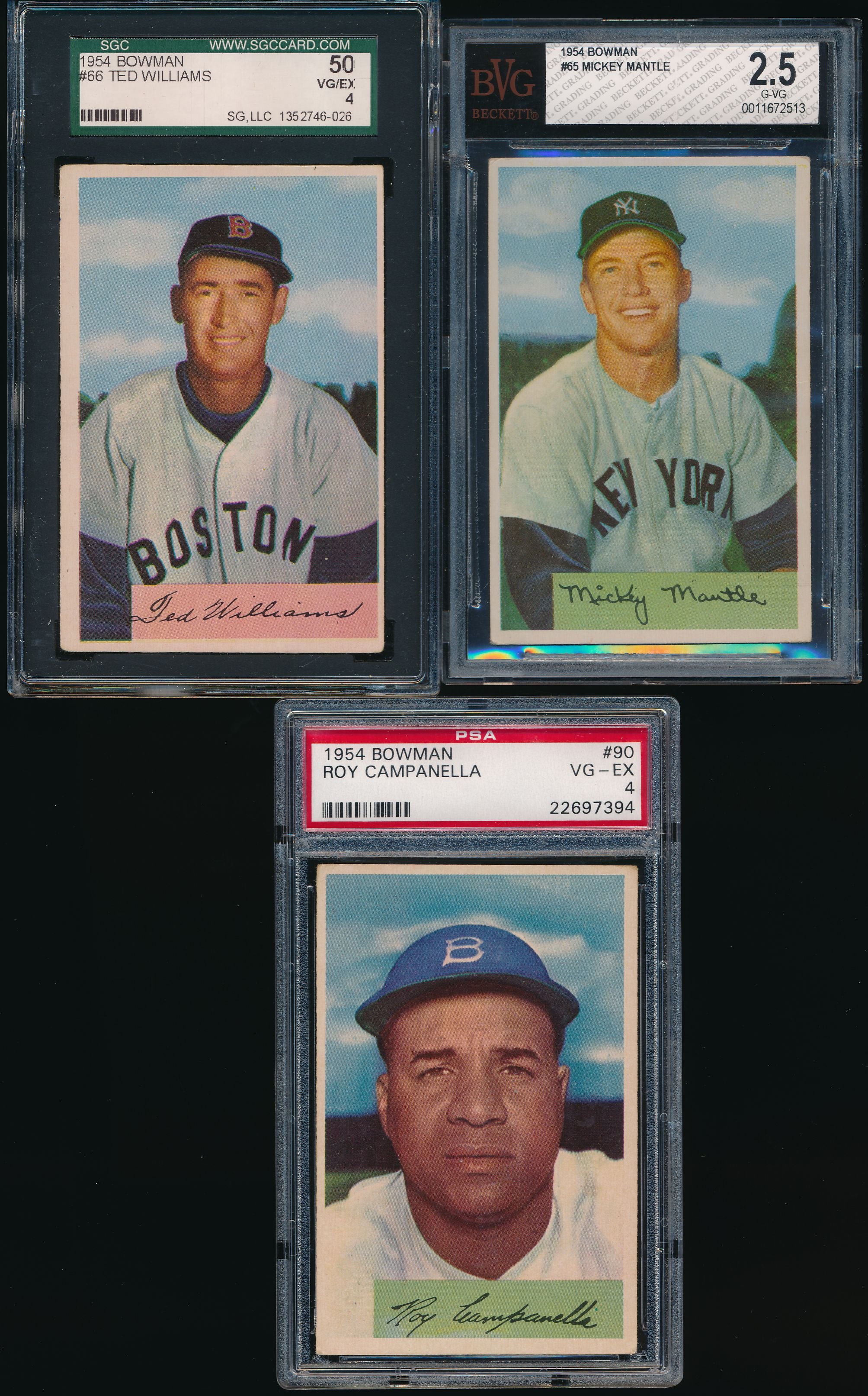 1954 Bowman Baseball Complete Set Group Break #3 - Vintage Baseball Cards for Collectors & Investors - Perfect for Trading, Display, and Memorabilia Collections