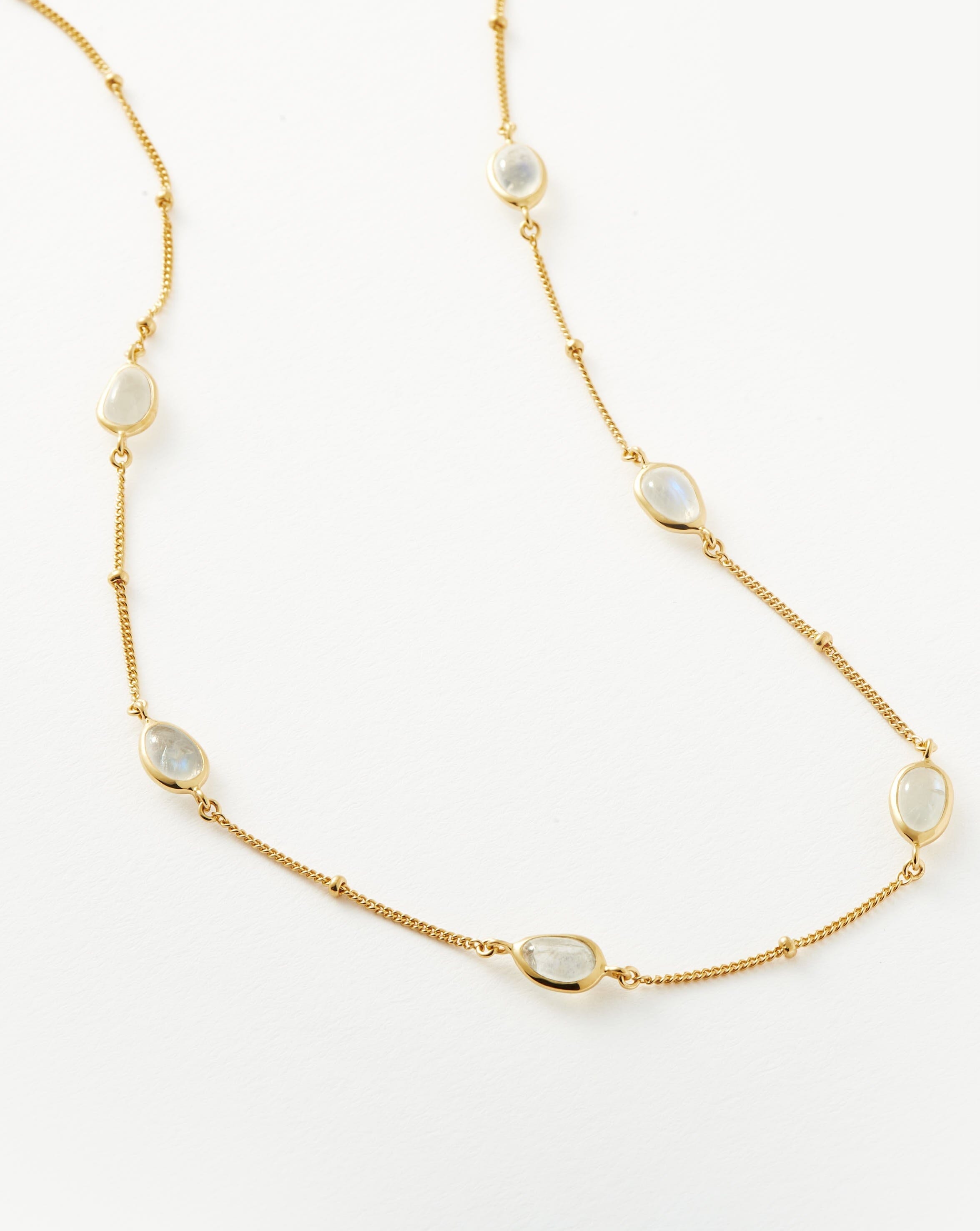 Magma Gemstone Charm Choker Necklace - 18k Recycled Gold Vermeil on Recycled Sterling Silver | Boho Chic Jewelry for Women | Perfect for Layering, Gift Giving & Everyday Wear