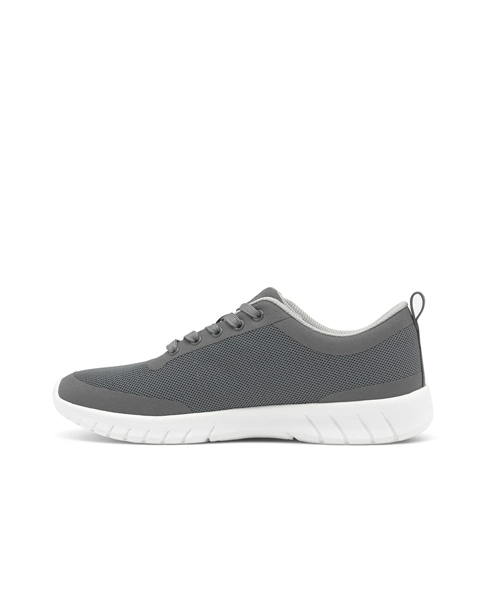 Alma Easy Fit Work Sneakers for Women - Comfortable Slip Resistant Shoes for Nurses, Waitresses & Healthcare Professionals - Perfect for Long Shifts & Hospital Work