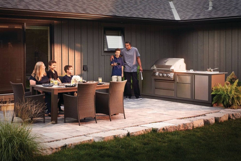 Napoleon 500 Series 32-Inch Built-In Natural Gas Grill BI32 - Outdoor Kitchen BBQ Grill for Backyard, Patio, and Poolside Entertaining