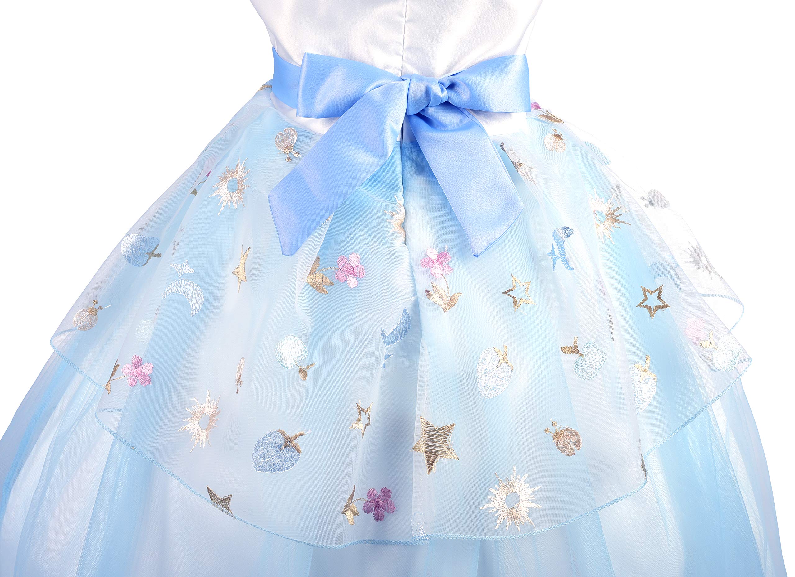 Rainbow Unicorn Costume for Toddler Girls - Princess Birthday Party Dress, Halloween Outfit & Dress Up Gown - Perfect for Birthday Celebrations, Halloween Parties & Dress-Up Playtime