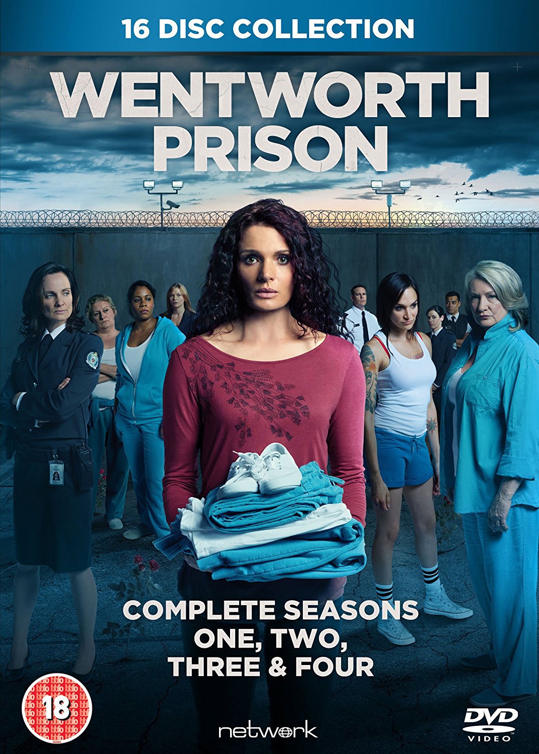 Wentworth Prison Complete Seasons 1-4 DVD Box Set | Award-Winning Australian Drama Series | Perfect for Binge-Watching & Prison Drama Fans