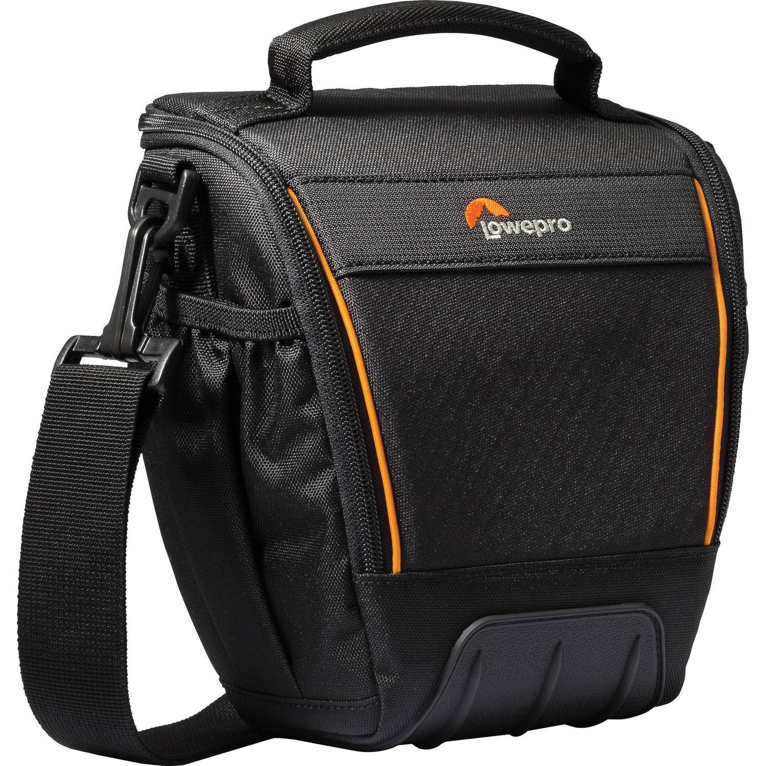 Lowepro Adventura TLZ 30 II DSLR Camera Shoulder Bag - Compact Top Loading Design, Padded Protection (Black) - Perfect for Travel, Hiking & Outdoor Photography