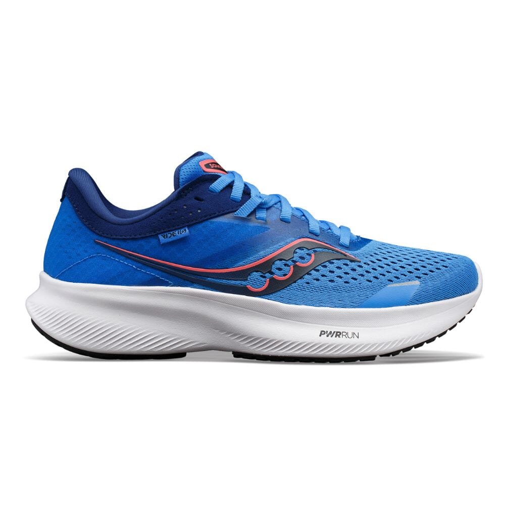 Saucony Women's Ride 16 Running Shoes - Lightweight Cushioned Sneakers for Women - Perfect for Road Running, Jogging & Gym Workouts