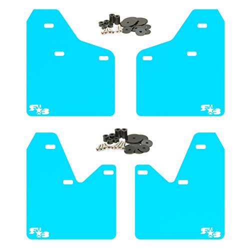 Bright Blue with White Logo