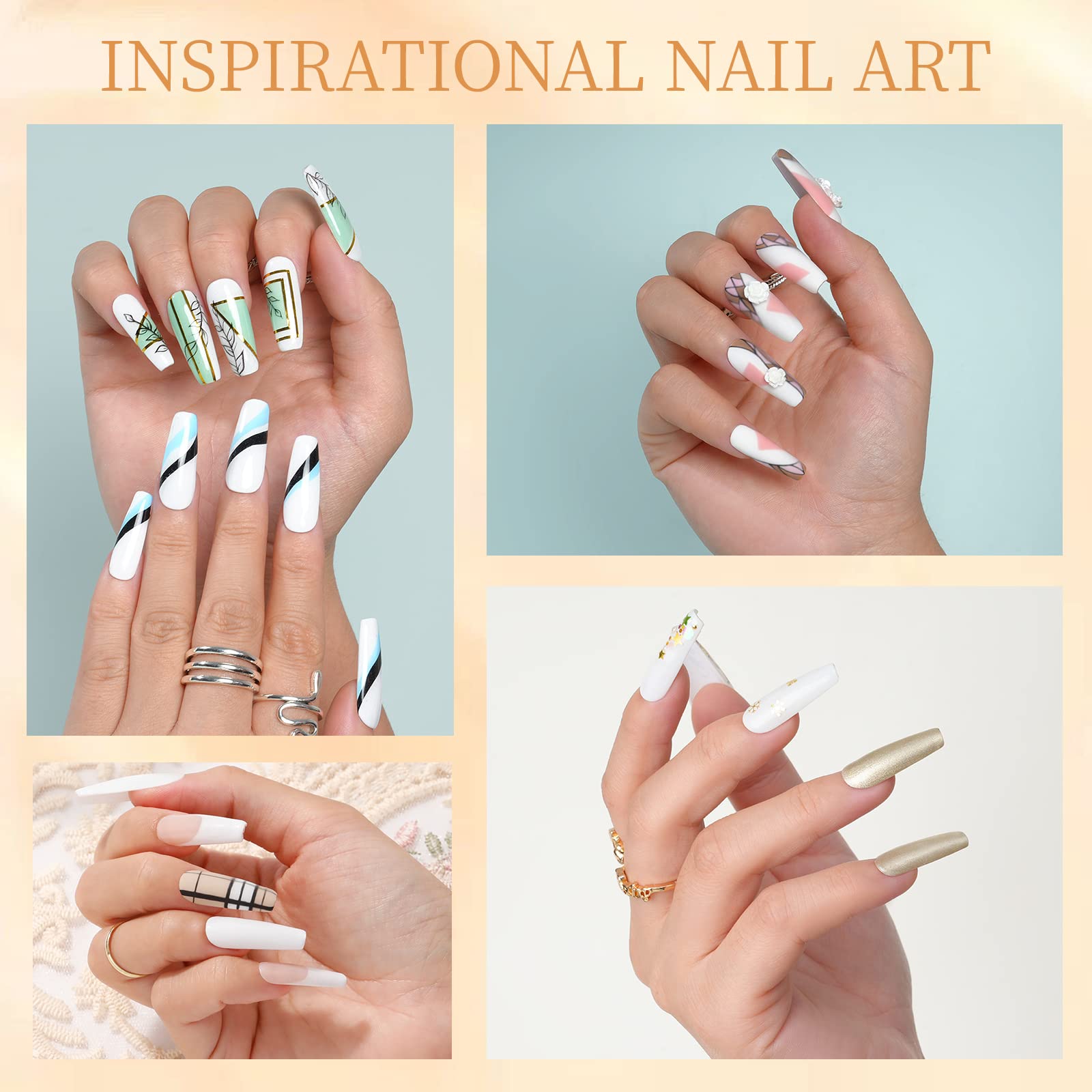 ROSALIND 4.2oz Opal White Acrylic Nail Powder - Professional Polymer Powder for Acrylic Nail Extensions & French Nail Carving | No UV Lamp Needed | Perfect for Salon Professionals & DIY Manicures at Home