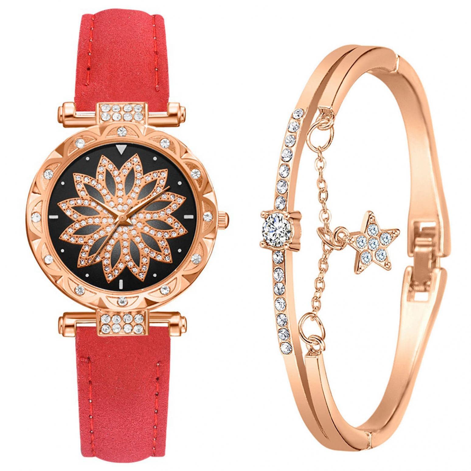 Elegant Women's Fashion Quartz Analog Watch with Roman Numerals & Leather Strap - Perfect for Office, Casual Wear & Gift Giving