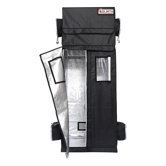 Goliath 3x3x6.11 Feet Hydroponic Grow Tent - Durable Indoor Plant Growing System for Cannabis, Vegetables & Herbs | Perfect for Home Gardening, Indoor Farming & Hydroponics Setup