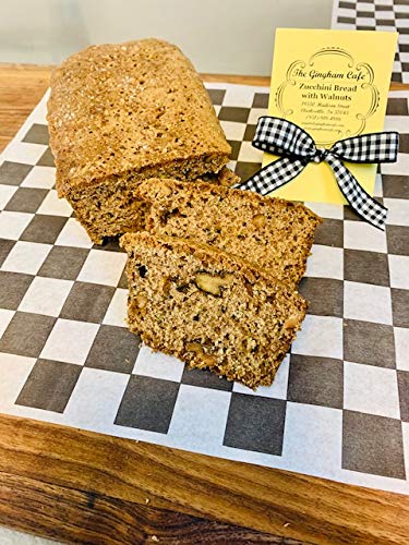 Gourmet Zucchini Bread with Walnuts - Fresh Baked 2 Loaves (1 lb Each) - Perfect for Breakfast, Snacks & Holiday Gifting