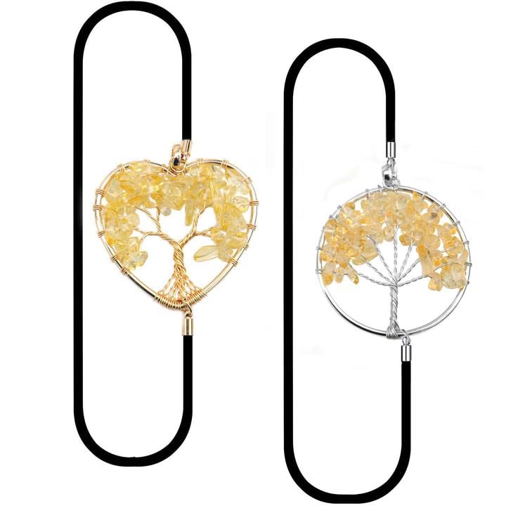 2-pack Gold-silver-circle Yellow