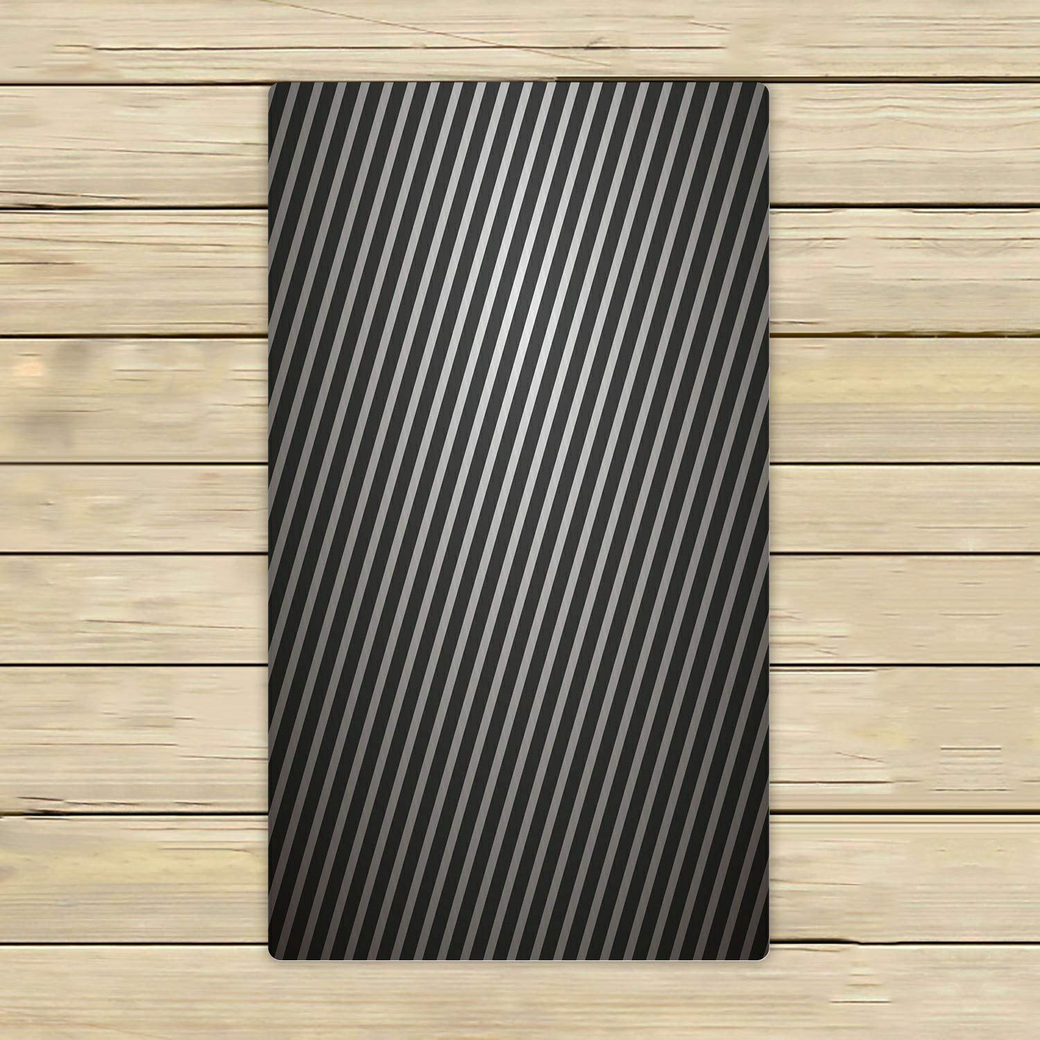 ECZJNT Diagonal Lines Beach Towel - Soft Absorbent Quick Dry Bath Towel for Swimming, Shower, Travel & Outdoor Activities - 16x28 Inch - Perfect for Beach, Pool, Gym & Vacation