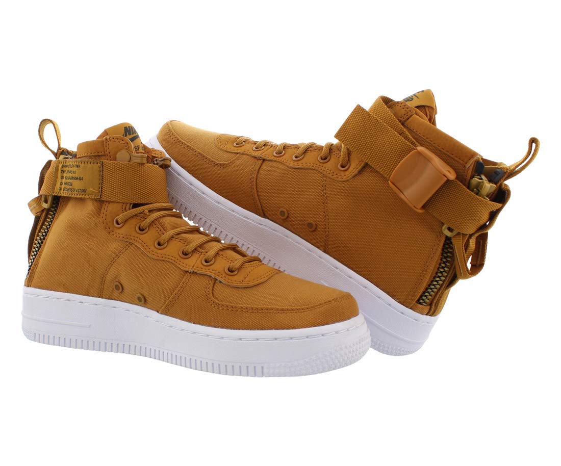 Nike SF Air Force 1 Mid Kids Basketball Shoes - High Top Sneakers for Boys & Girls - Durable Cushioned Support for School, Sports & Casual Wear