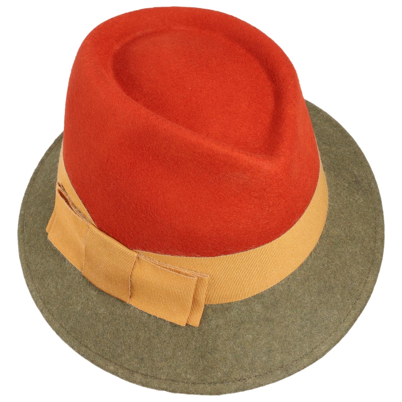 Lierys Asym Twotone Wool Felt Hat - Stylish Winter Fashion Accessory for Women | Perfect for Outdoor Events, Travel & Cold Weather
