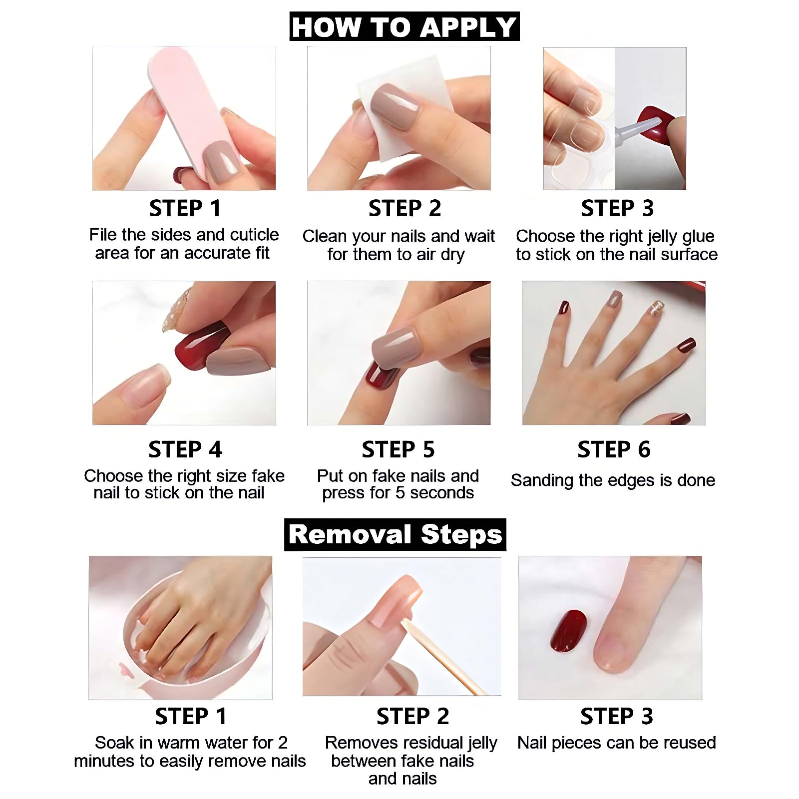 24 Pcs Short Square French Tip Press On Toenails with Floral Accents - Pink Gradient Fake Toenails Kit for Women | Easy Glue-On Application | Perfect for Pedicures, Summer Sandals & Special Occasions