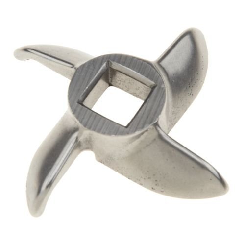 LEM #8 Stainless Steel Meat Grinder Knife - Heavy Duty Commercial & Home Use for Grinding Beef, Pork, Venison & Sausage Making