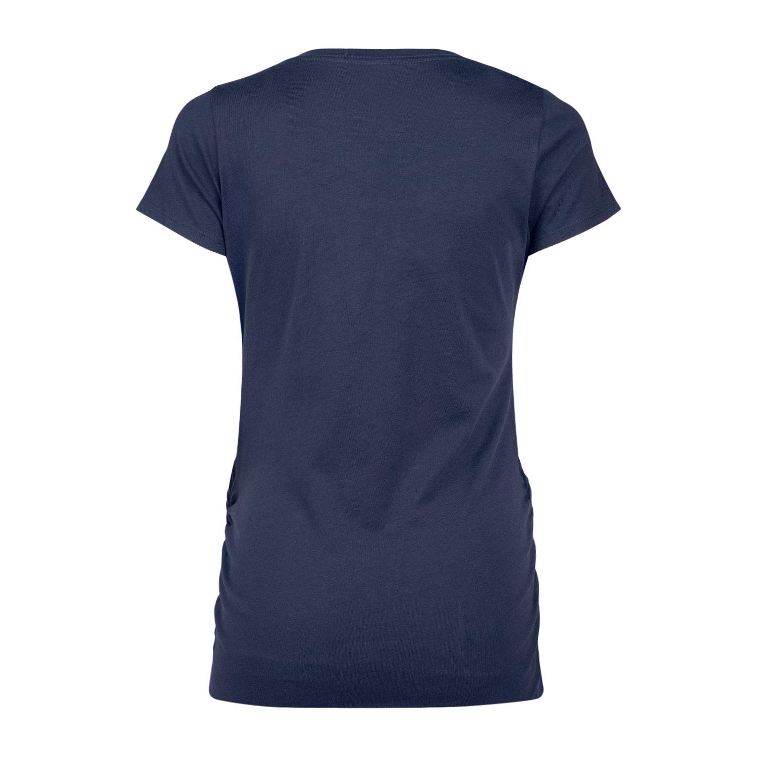 One Blessed Mama Maternity Scoop Neck T-Shirt - Comfortable Pregnancy Tee for Expecting Mothers - Perfect for Casual Wear, Baby Showers & Maternity Photos