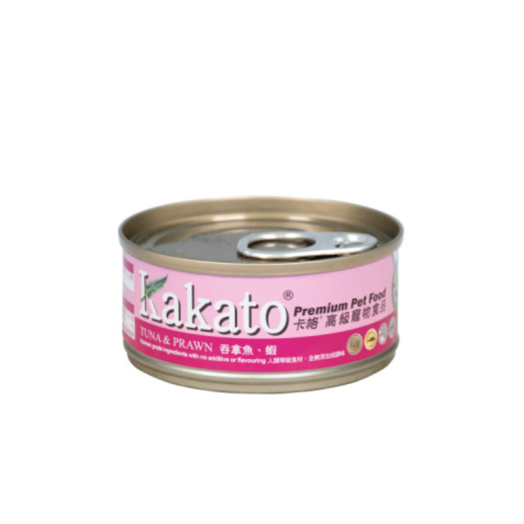Premium Kakato Wet Can Food 170g - Chicken, Beef, Brown Rice, Tuna Fillet & Cheese Variety Pack - Healthy Natural Flavors for Cats and Dogs - Perfect for Mealtime, Training Treats & Weight Management