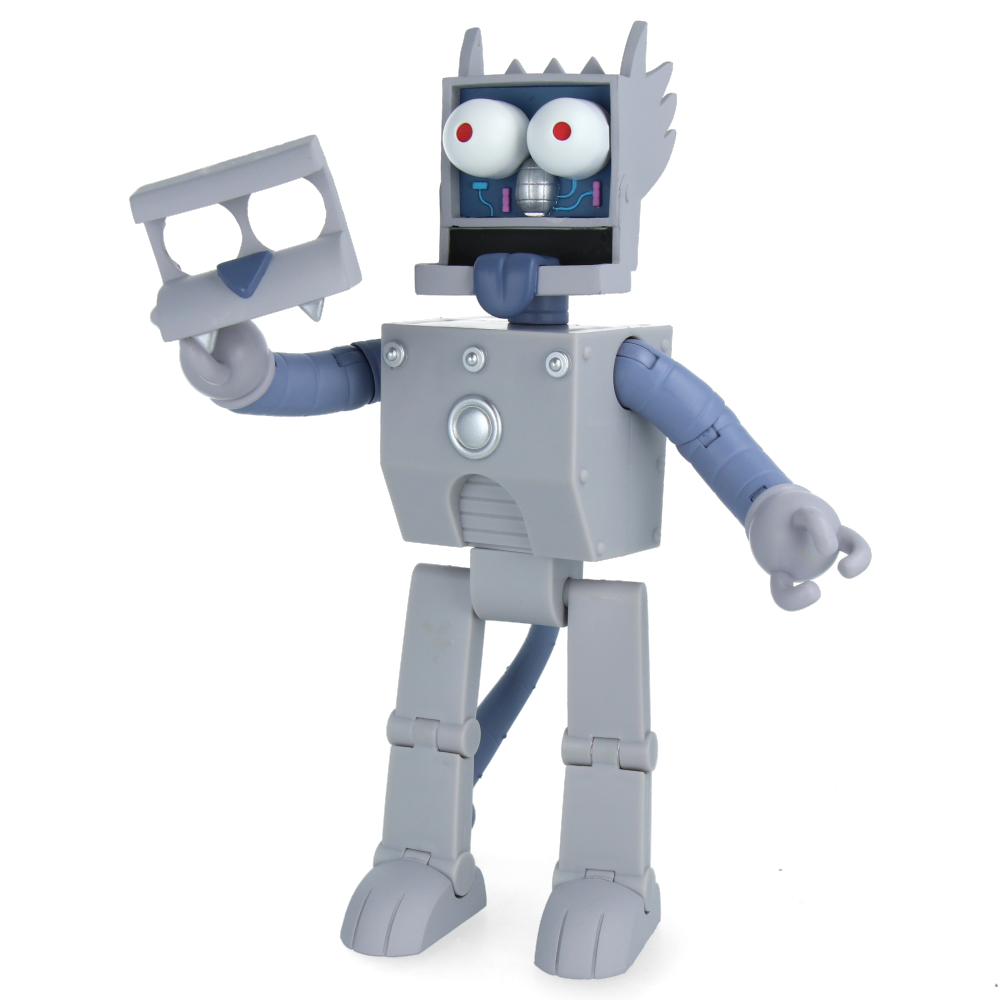 Ultimate Robot Scratchy Figurine from The Simpsons – Collectible Action Figure for Fans & Display