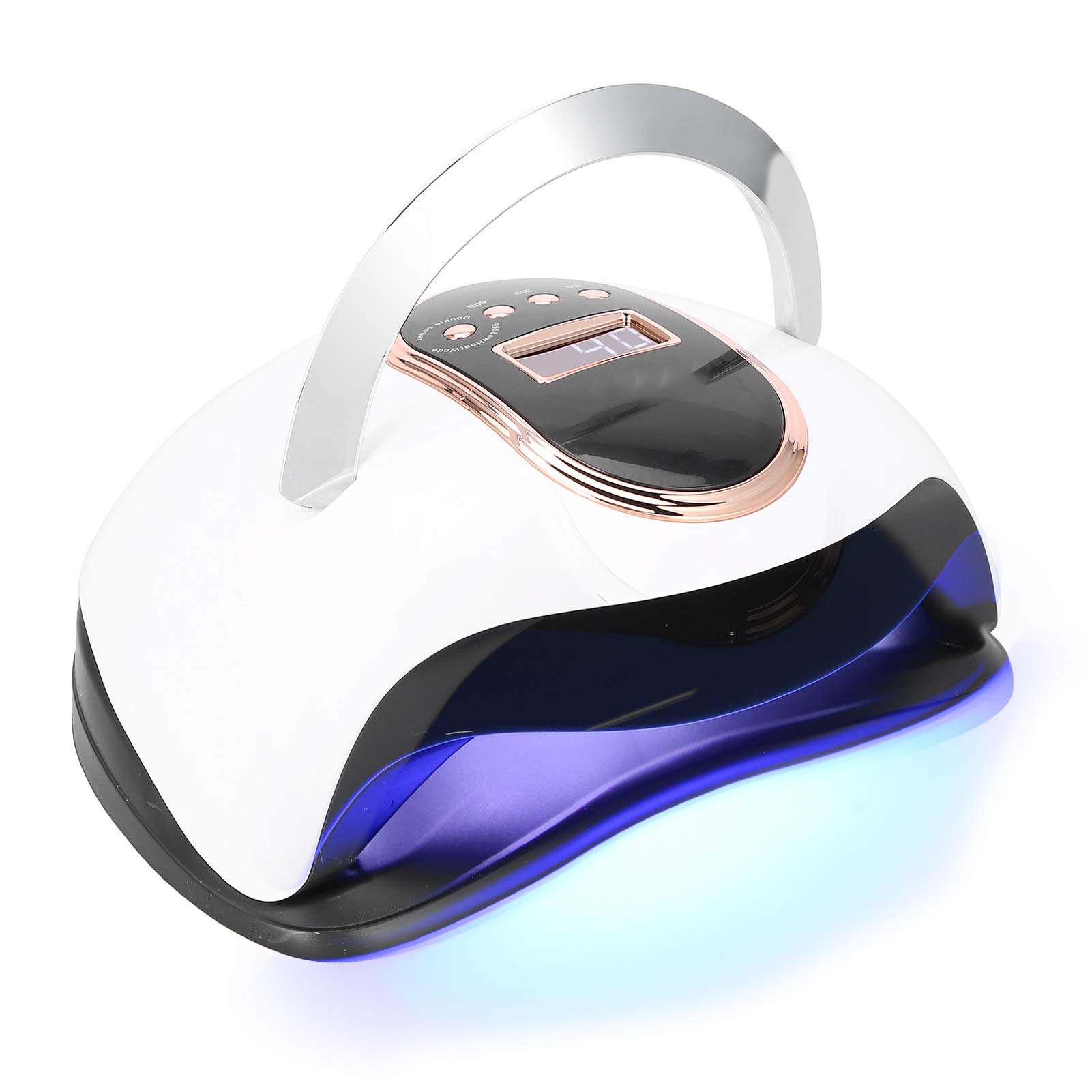 UV LED Nail Dryer 168W - Gel Polish Curing Lamp for Salon & Home Manicure