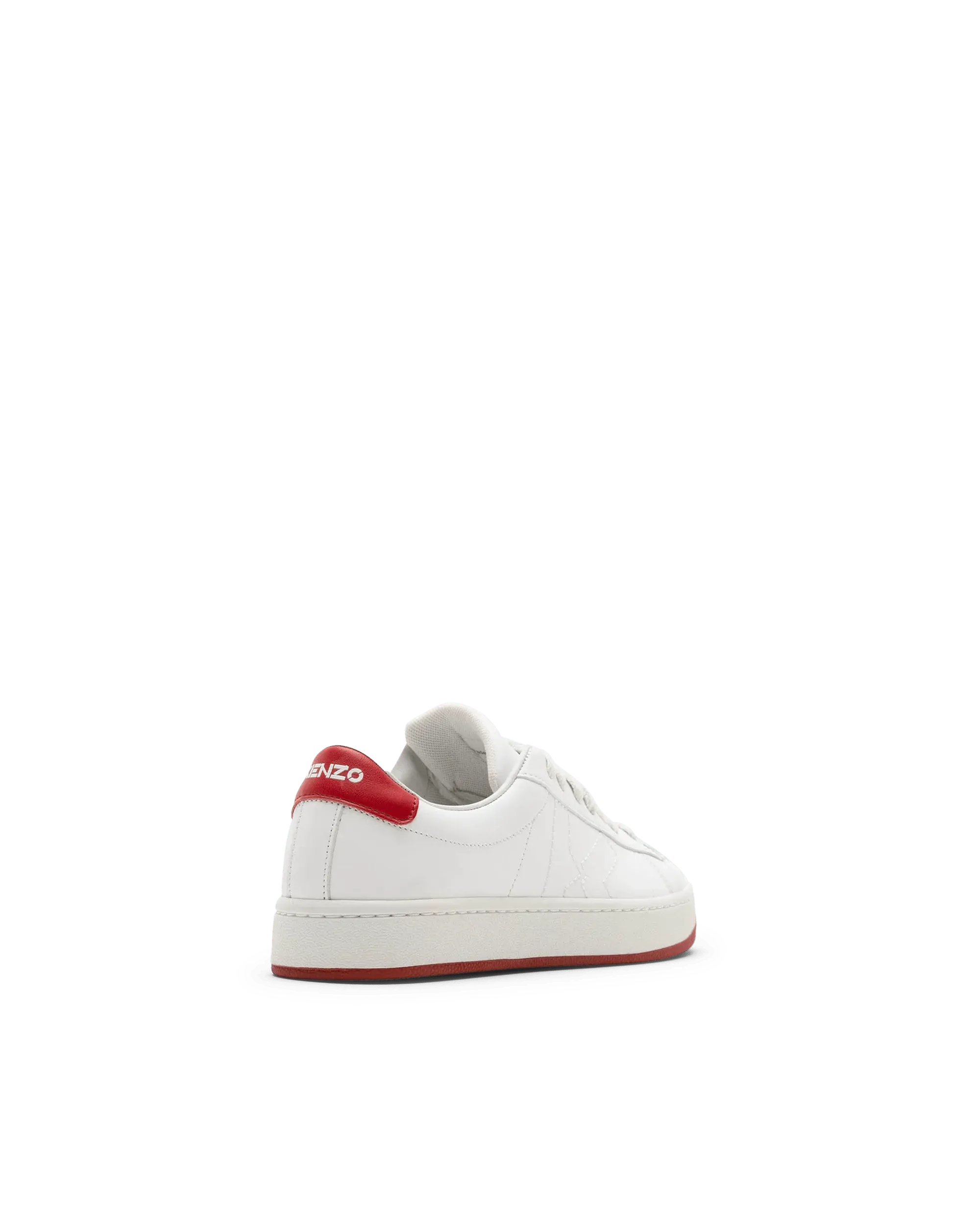 Kourt Red Detail Lace Up Sneakers - Women's Fashion Casual Shoes for Walking, Running & Daily Wear | Comfortable Breathable Lightweight Sneakers for Workouts, Travel & Street Style