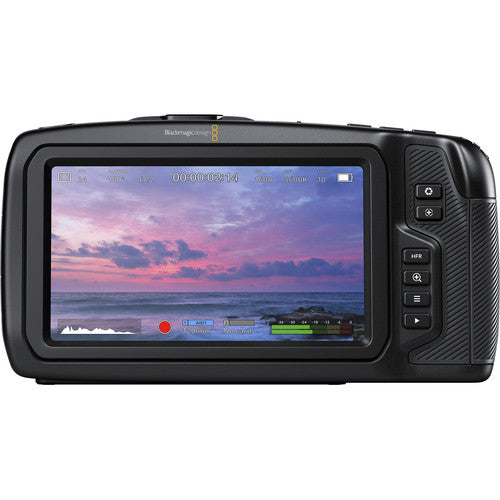 Blackmagic Design Pocket Cinema Camera 4K - Professional 4K Digital Film Camera with EF Mount, 13 Stops Dynamic Range - Perfect for Indie Films, Vlogging & Travel Videography