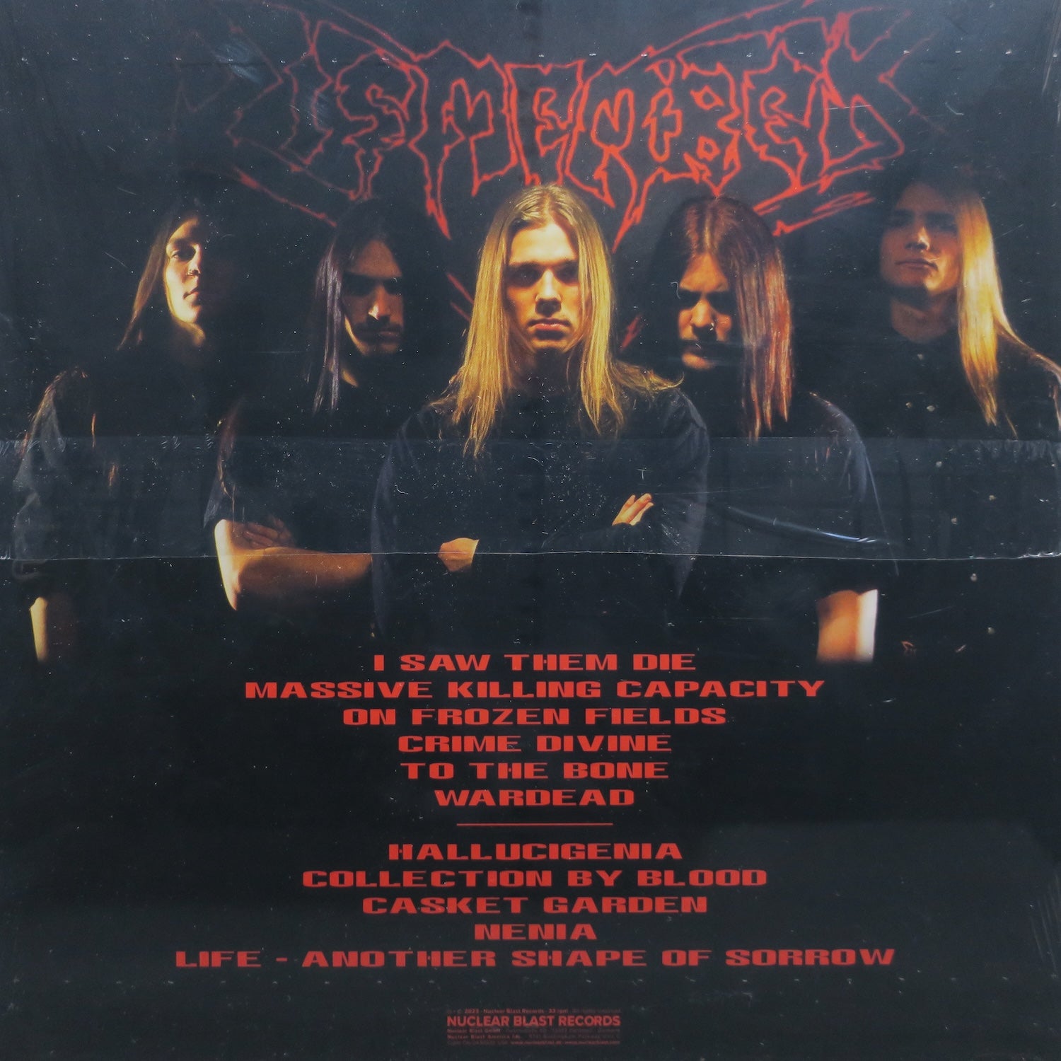 DISMEMBER 'Massive Killing Capacity' Limited Edition Yellow/Orange Marble Vinyl LP | Swedish Death Metal Record | Perfect for Metal Collectors & Audiophiles