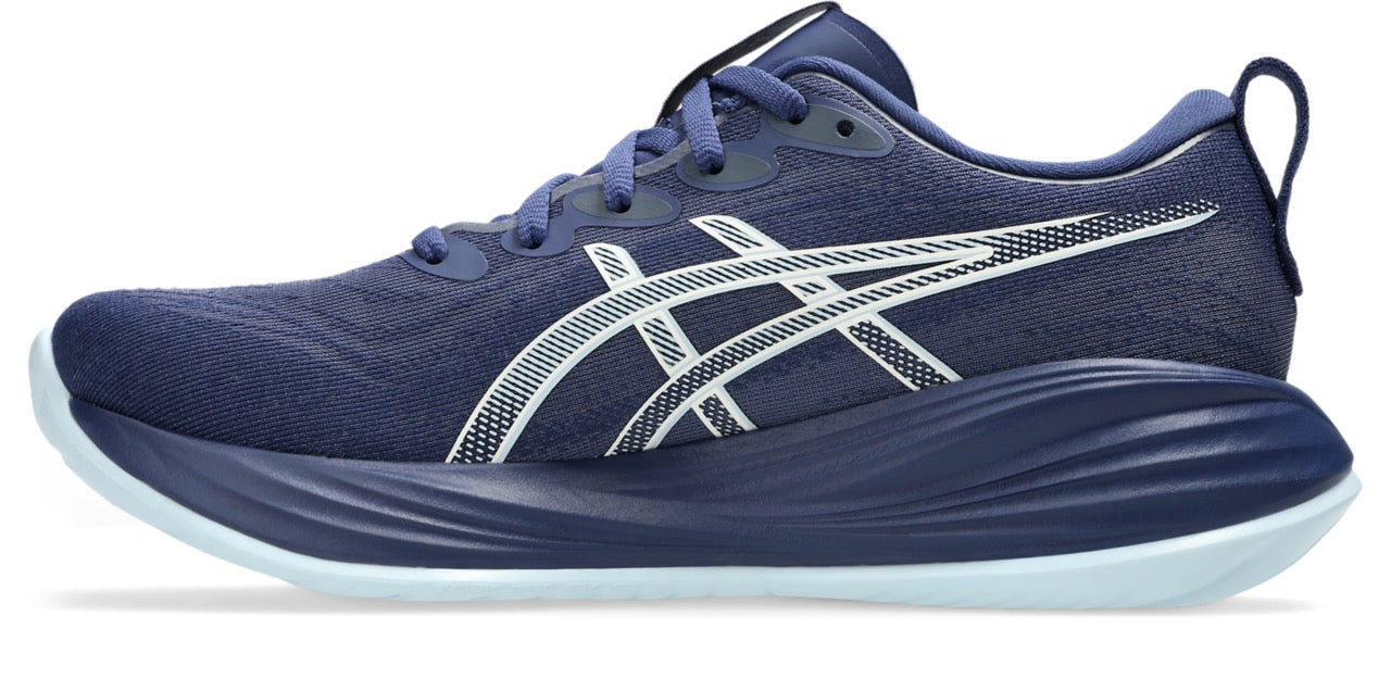 ASICS Women's GEL-Cumulus 27 Running Shoes - Indigo Blue/Cool Grey | Lightweight Cushioned Sneakers for Jogging, Gym Workouts & Daily Walking