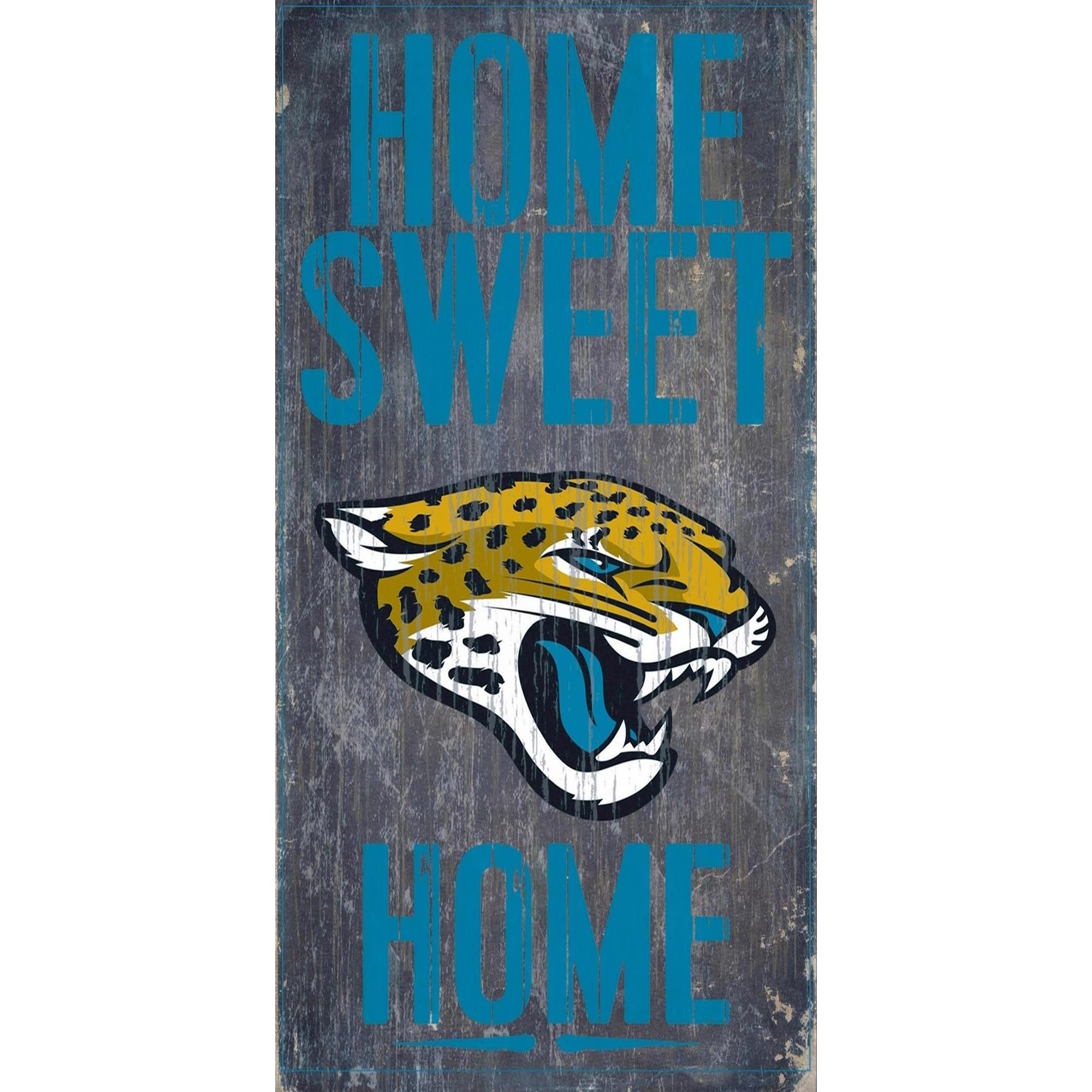 Tennessee Titans 6x12 Inch Wooden Home Sweet Home Sign - Perfect for Game Room, Man Cave, or Titans Fan Gift