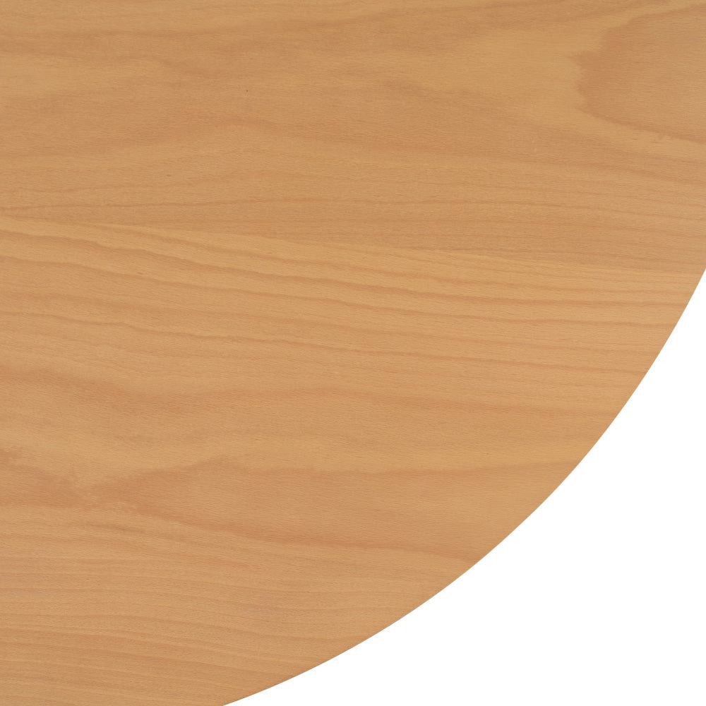 RODO 47-Inch Round Dining Table - Natural Wood Kitchen Table for 4-6 People - Perfect for Small Spaces, Breakfast Nook & Cozy Dining Rooms