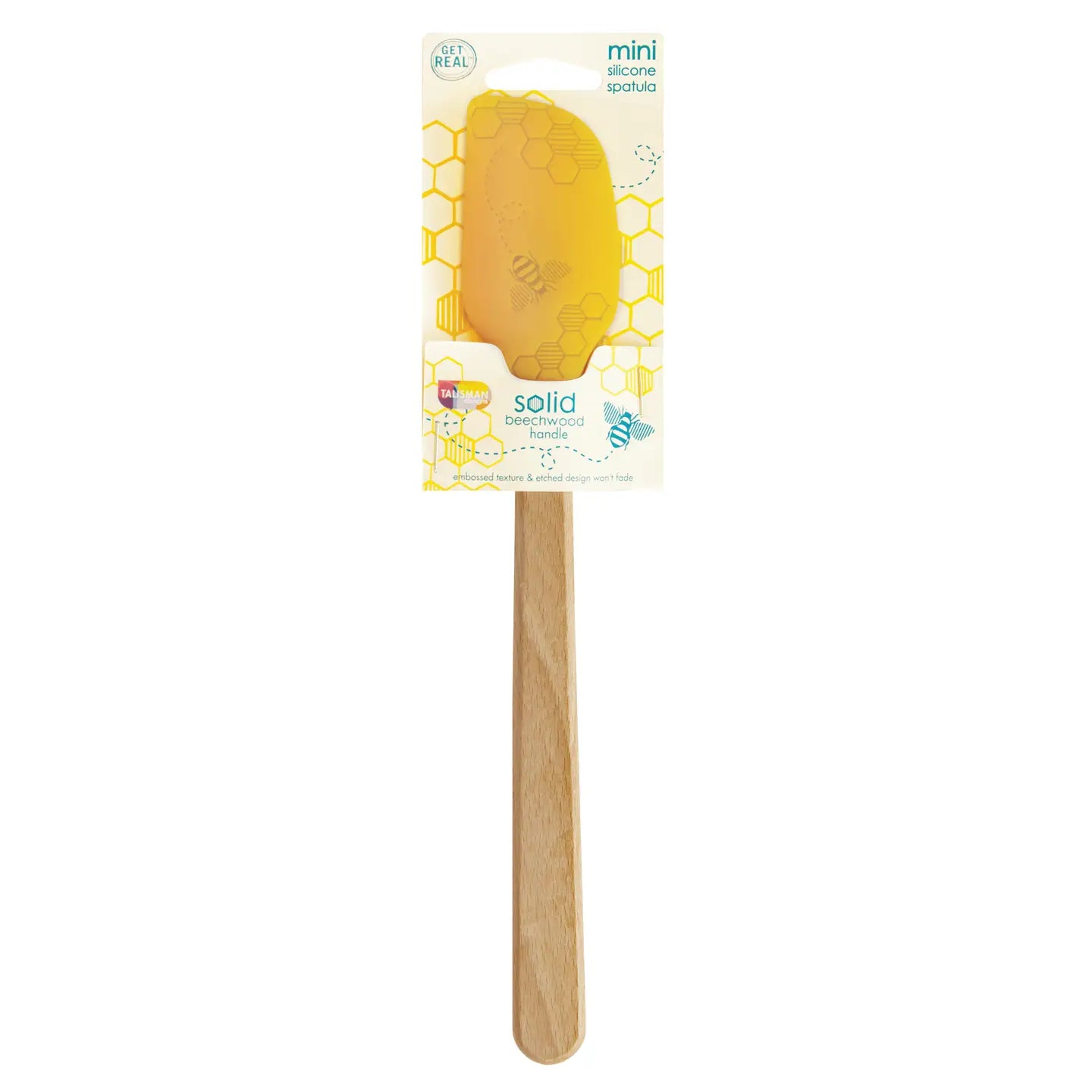 Premium Honey Bee Embossed Silicone Spatula Set - Non-Stick, Heat-Resistant Kitchen Utensils for Baking, Cooking & Cake Decorating - Perfect Gift for Bakers & Home Chefs