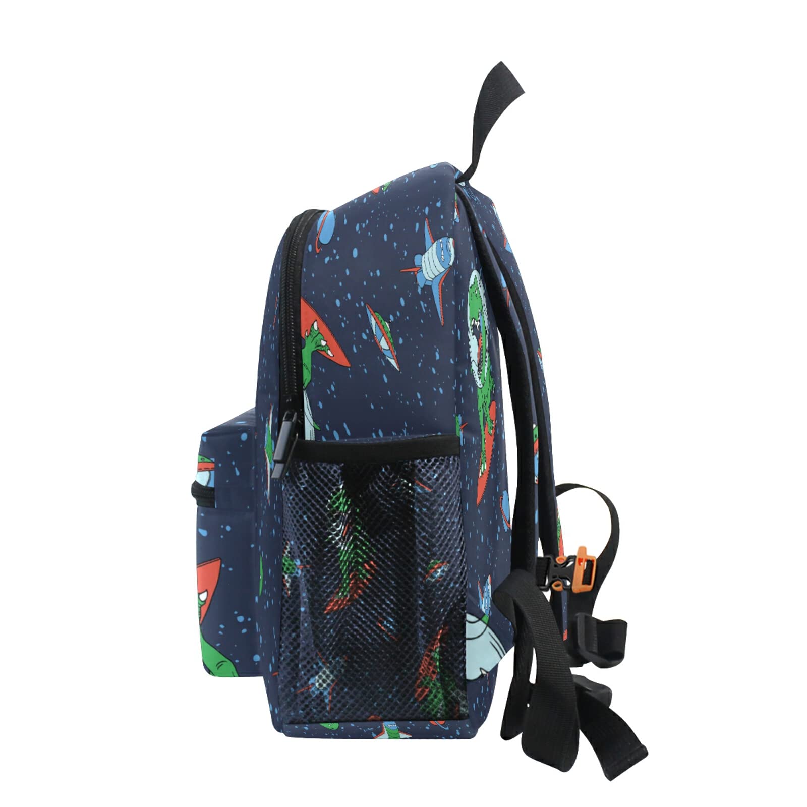 Custom Personalized Kids Backpack with Name - Astronaut Dinosaur Design Toddler Bag for Boys & Girls - Perfect for Kindergarten, Preschool & Travel Adventures