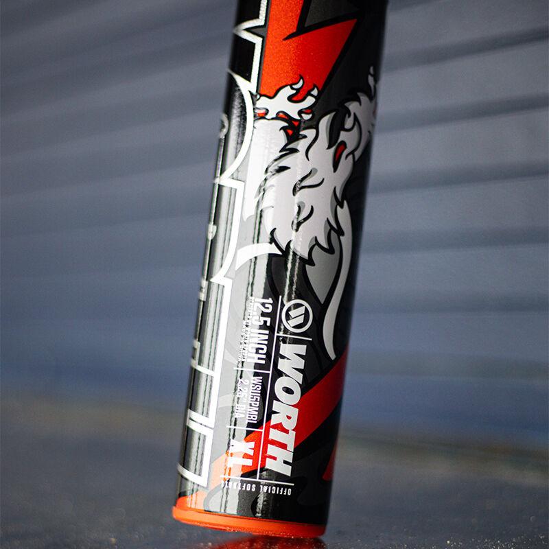 2025 Worth Bedlam Phil Matte XL USSSA Slowpitch Softball Bat - WSU5PMBL | Perfect for Competitive USSSA Slowpitch Games & Tournaments