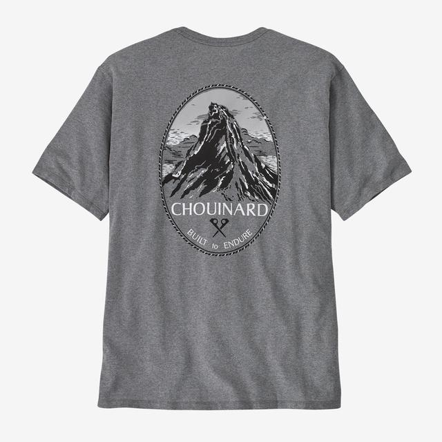 Men's Chouinard Crest Pocket T-Shirt - Comfortable & Stylish Casual Tee for Everyday Wear, Outdoor Adventures & Travel