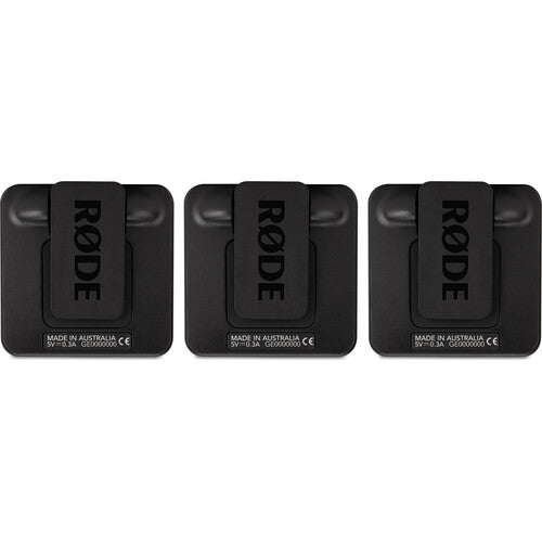 Rode Wireless GO II Compact Digital Wireless Microphone System for 2 Persons - 2.4GHz Black | Perfect for YouTube, Vlogging, Interviews & Live Streaming