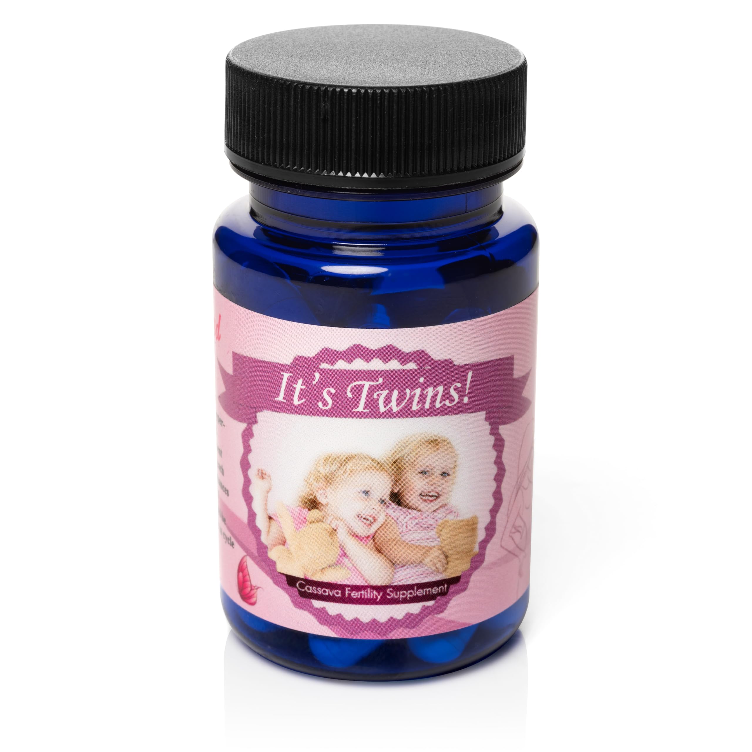 6 Month Supply Cassava Root Supplement for Fertility & Twin Pregnancy - Natural Vitamin Boost for Conception & Healthy Pregnancy - Ideal for Women Trying to Conceive or Expecting Twins