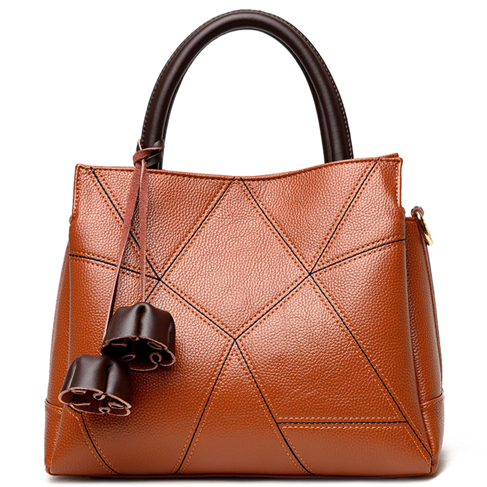 DIRRONA Elegant Women's Handbag - PU Leather Messenger Shoulder Bag with Large Capacity, Waterproof & Stylish for Work, Travel & Daily Use