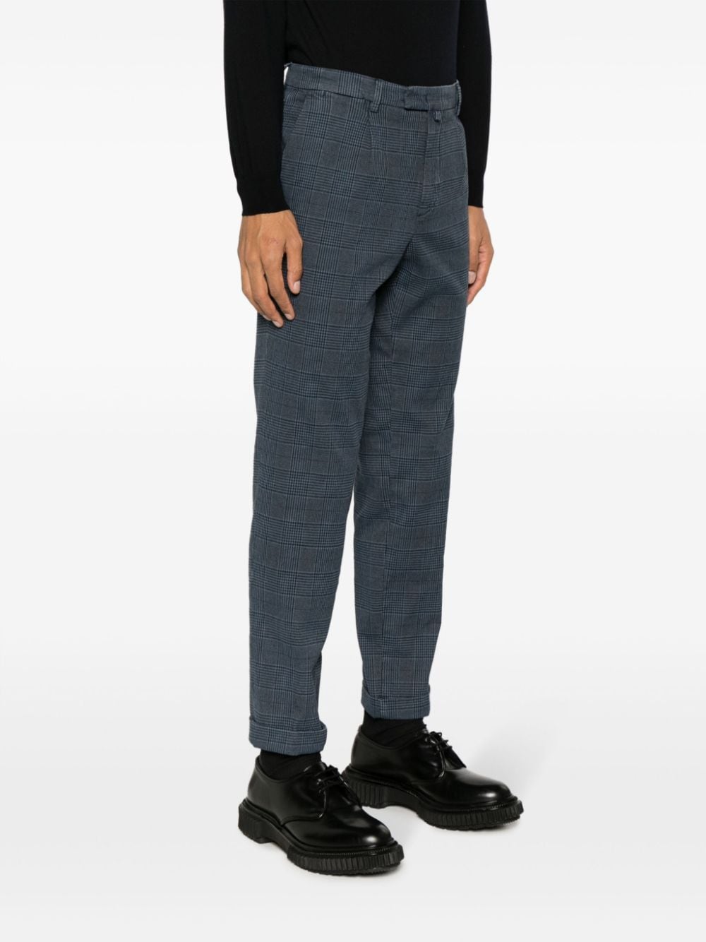 Briglia Trousers for Men - Classic Blue Casual Pants | Comfortable & Stylish for Office, Travel & Everyday Wear
