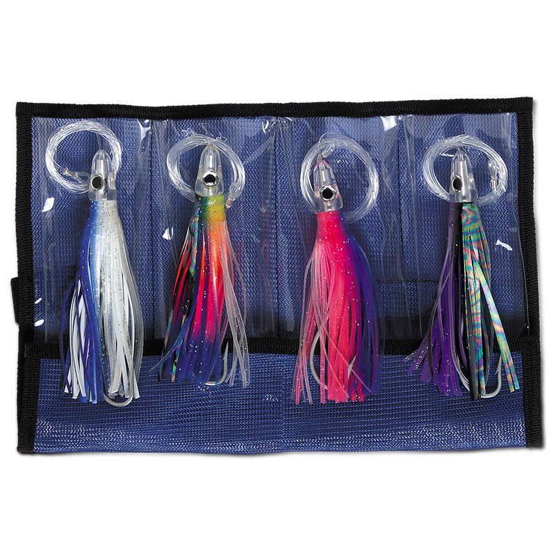 Williamson Tuna Catcher Trolling Lure Kit - Saltwater Fishing Lures for Tuna, Mahi Mahi & Marlin - Perfect for Offshore Deep Sea Fishing Trips