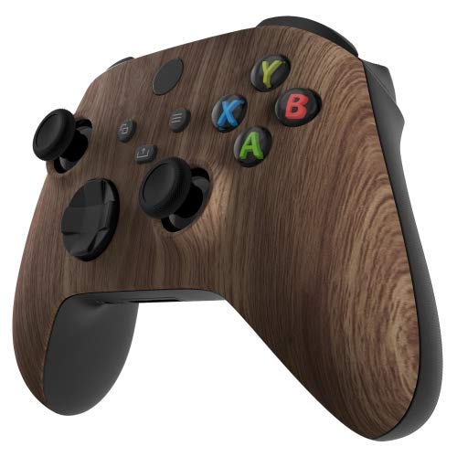 Custom Wireless Xbox One S/X & PC Controller - Wooden Grain Design for Gaming Gifts