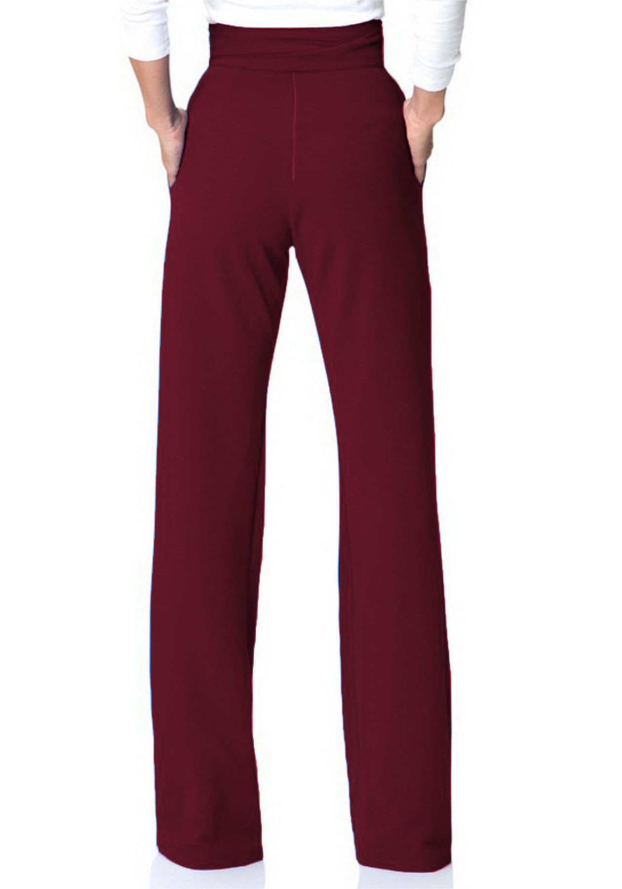 Lucuna Women's High Waisted Wide Leg Dress Pants - Professional Office Work Pants & Business Casual Trousers for Women - Perfect for Office Wear, Business Meetings, and Smart Casual Outfits
