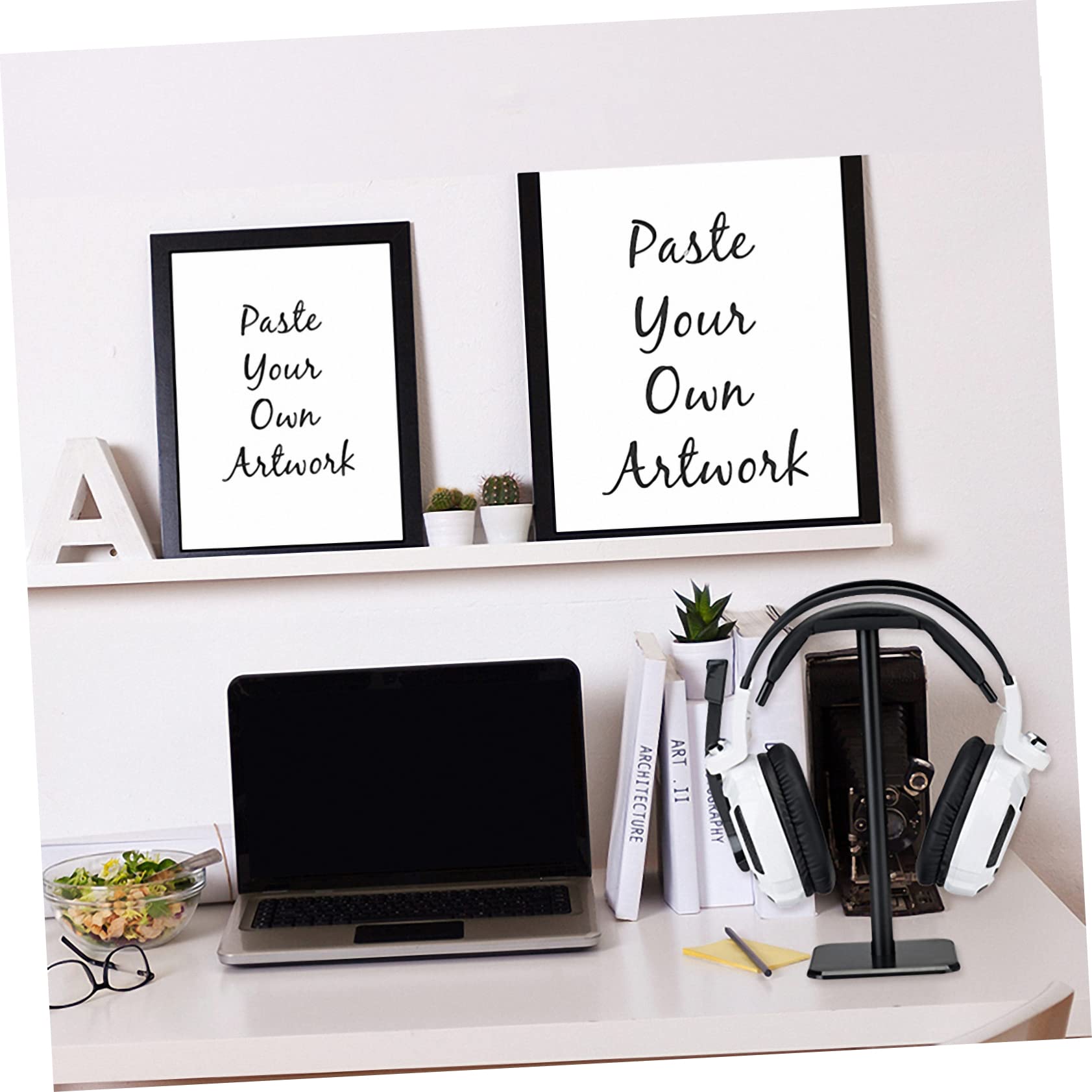 DOITOOL 3-Pack Headphone Stand Holder - ABS Headset Display Stand with Phone Dock - Perfect for Desk, Gaming Setup & Office Organization
