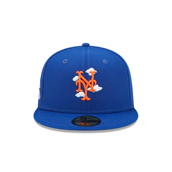 New York Mets 1986 World Series Blue 59FIFTY Fitted Baseball Cap for Men - Perfect for Game Day, Sports Events & Casual Wear
