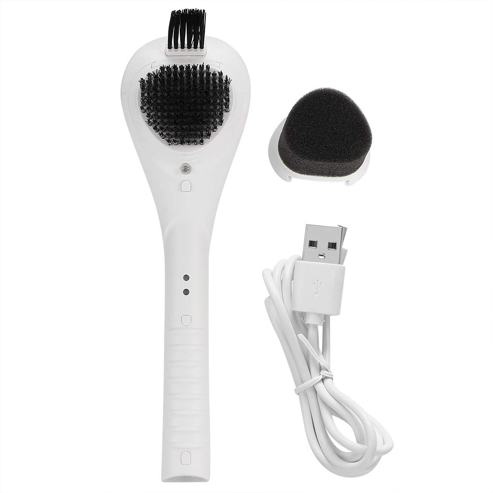 USB Rechargeable Electric Shoe Brush - 2-Speed Ultrasonic Cleaning Device for Sneakers, Boots & Leather Shoes | Multi-Functional Household Shoe Care Tool for Home, Office & Travel Use