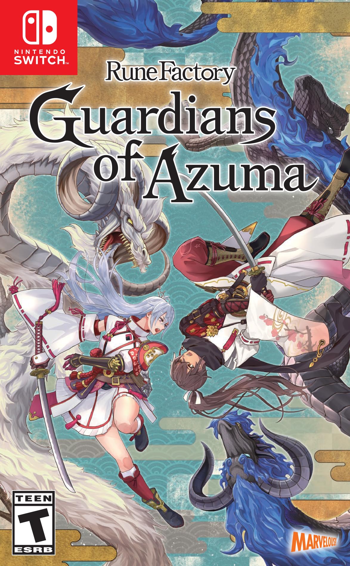 Rune Factory - Guardians of Azuma - Earth Dancer Limited Edition Nintendo Switch Game - Adventure RPG for Fantasy Lovers - Perfect for Home Gaming & Travel Entertainment
