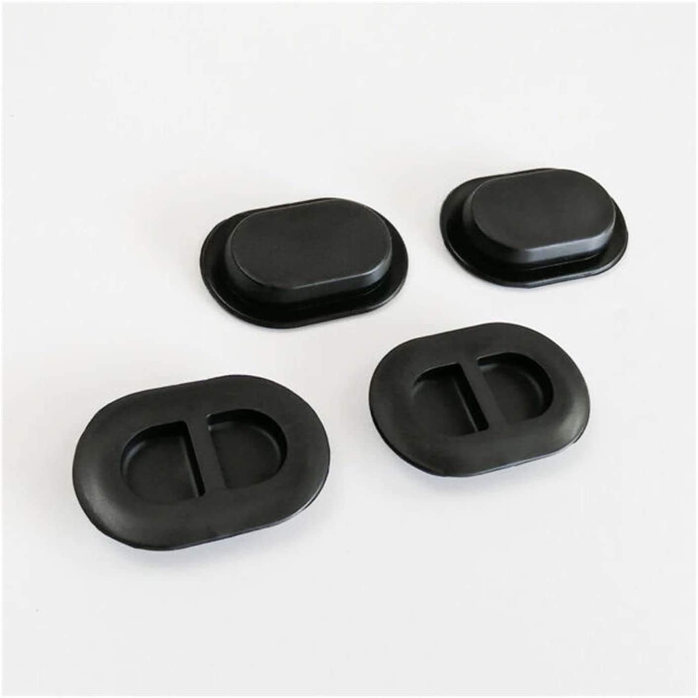 ZPTECH Rubber Drain Plug Accessories for Jeep Wrangler JK JL 2014-2020 - Black High-Performance Floor Pan Plug Replacement - Perfect for Off-Roading & DIY Auto Maintenance